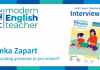 Teaching grammar in pre-school? – Anka Zapart student in classroom
