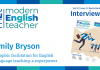 Graphic Facilitation for English language teaching: a superpower – Emily Bryson student in classroom