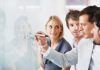 Mixing business with pleasure student in classroom