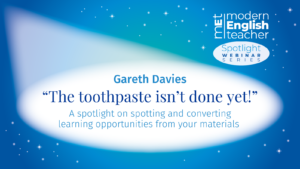 Gareth Davies: Spotlight Series - “The toothpaste isn’t done yet!”