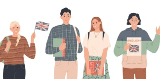 Six steps for better study abroad preparation four people with UK flags