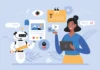 Generative AI and the creation of assessments graphic of learning assistance