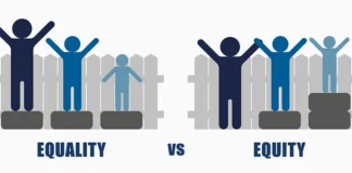Being a people pleaser illustration of equality