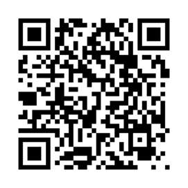 A black and white QR code on a plain background.