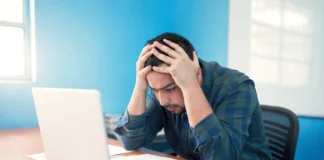 What trainer training taught me about letting people fail man frustrated at laptop