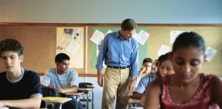 Monitoring teacher monitoring class
